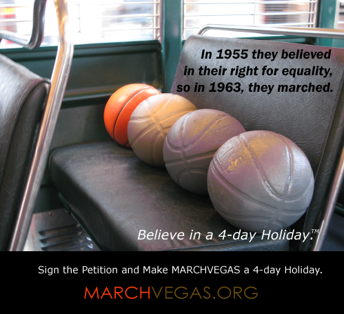 March Vegas Believe in a 4-day Holiday